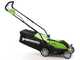 Greenworks G40LM35K2 - Battery-powered Lawn Mower - 40V/2Ah - 35 cm cut