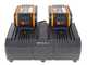 Worx Nitro WG471E - Battery-powered Snowplough - 40V - 2x 4Ah