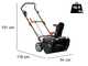 Worx Nitro WG471E - Battery-powered Snowplough - 40V - 2x 4Ah