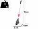 Bosch Isio - Battery powered grass-cutting shears with pole - 3.6V 1.5Ah
