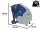 BullMach ENIO 7200-3 - Electric Log Cutter - Three-phase Professional Circular Saw with Stand