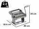 Marcato Atlas 150 Design - Manual Stainless Steel Pasta Maker