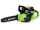 Greenworks GD40CS15K4 - 40V 4Ah Battery-powered Electric Chainsaw- 35 cm Blade