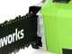 Greenworks GD40CS15K4 - 40V 4Ah Battery-powered Electric Chainsaw- 35 cm Blade