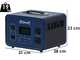 BullMach Elektron 2000 - Portable Power Station - 2000W/1536Wh 3.2V
