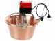 NuovaFac Cuoca Automatica - Hammered Copper Electric Induction Pot - 14L - 30W