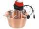 NuovaFac Cuoca Automatica - Hammered Copper Electric Induction Pot - 14L - 30W