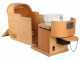 Komo JUMBO - Multiplex Beechwood Manual Stone Flour Mill - 750W