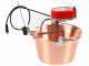 NuovaFac Cuoca Automatica -  Hammered Copper Electric Induction Pot - 9L - 5W