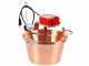 NuovaFac Cuoca Automatica -  Hammered Copper Electric Induction Pot - 9L - 5W
