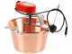 NuovaFac Cuoca Automatica -  Hammered Copper Electric Induction Pot - 9L - 5W