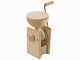 Komo HAND MILL - Solid Maple Manual Stone Flour Mill
