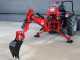 GeoTechPro BHF 195 - Backhoe for stationary tractor