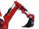 GeoTechPro BHF 195 - Backhoe for stationary tractor