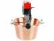 NuovaFac Cuoca Automatica - Hammered Copper Electric Induction Pot - 9L - 24W
