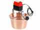 NuovaFac Cuoca Automatica - Hammered Copper Electric Induction Pot - 9L - 24W