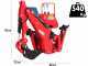 GeoTech Pro BHF 175 - Backhoe for stationary tractor