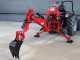 GeoTechPro BHF 175 - Backhoe for stationary tractor