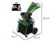 GreenBay GB-WRC 55 RB - Petrol shredder - 7 HP RATO R210-A petrol engine