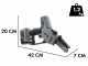 Volpi KVS5100 - Battery-powered manual pruner - WITHOUT BATTERY AND BATTERY CHARGER