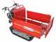 GeoTech Pro GeoPorter 630E Hydro - Tracked wheelbarrow - Hydraulic extension skip 600Kg