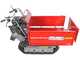 GeoTech Pro GeoPorter 630E Hydro - Tracked wheelbarrow - Hydraulic extension skip 600Kg