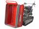 GeoTech Pro GeoPorter 630E Hydro - Tracked wheelbarrow - Hydraulic extension skip 600Kg