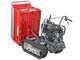 GeoTech Pro GeoPorter 630E Hydro - Tracked wheelbarrow - Hydraulic extension skip 600Kg