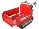 GeoTech Pro GeoPorter 630E Hydro - Tracked wheelbarrow - Hydraulic extension skip 600Kg