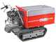 GeoTech Pro GeoPorter 630E Hydro - Tracked wheelbarrow - Hydraulic extension skip 600Kg