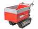 GeoTech Pro GeoPorter 630E Hydro - Tracked wheelbarrow - Hydraulic extension skip 600Kg