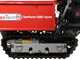 GeoTech Pro GeoPorter 630E Hydro - Tracked wheelbarrow - Hydraulic extension skip 600Kg