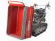 GeotechPro GeoPorter 630E Hydro - Tracked wheelbarrow - Hydraulic extension skip 600Kg