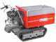 GeotechPro GeoPorter 630E Hydro - Tracked wheelbarrow - Hydraulic extension skip 600Kg