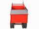 GeotechPro GeoPorter 630E Hydro - Tracked wheelbarrow - Hydraulic extension skip 600Kg
