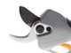 Volpi KV390 - Electric pruning shear - 2x 21.6V 2.5Ah + Extension pole - 40mm Cutting diameter