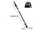 Volpi KV390 - Electric pruning shear - 2x 21.6V 2.5Ah + Extension pole - 40mm Cutting diameter
