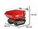 GeotechPro GeoPorter 630D Hydro - Tracked wheelbarrow - Hydraulic dumper 600Kg