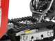 GeotechPro GeoPorter 630D Hydro - Tracked wheelbarrow - Hydraulic dumper 600Kg