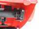 AgriEuro Fu TOP 138 M Tractor-mounted Flail Mower with Manual Shift - Light Series - 20 Hammer Flails - Counterclockwise PTO (left-hand rotation)