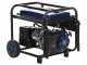 BullMach AMBRA 13800 E - Petrol-powered Wheeled Generator with Single-phase 10 kW AVR - ATS Panel Included