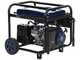 BullMach AMBRA 13800 E - Petrol-powered Wheeled Generator with Single-phase 10 kW AVR - ATS Panel Included