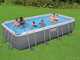 Bestway Power Steel Rectangular 56466 - 594x314x122 cm - Above-ground pool