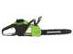 Greenworks GD48CS36K4 - 48V 4Ah Battery-powered electric saw - 36 cm Blade