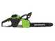 Greenworks GD48CS36K4 - 48V 4Ah Battery-powered electric saw - 36 cm Blade