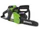 Greenworks GD48CS36K4 - 48V 4Ah Battery-powered electric saw - 36 cm Blade