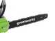 Greenworks GD48CS36K4 - 48V 4Ah Battery-powered electric saw - 36 cm Blade