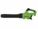 Greenworks GD40AB - Battery powered axial blower - 4 Ah 40V