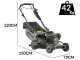 Weibang WBMWB507SCV3 - Petrol Trailed Lawn Mower - 4in1 - 196cc Engine