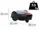 Gardena Smart SILENO City 250 - Lawnmower robot - Management with Gardena Smart App - Cutting width 16 cm